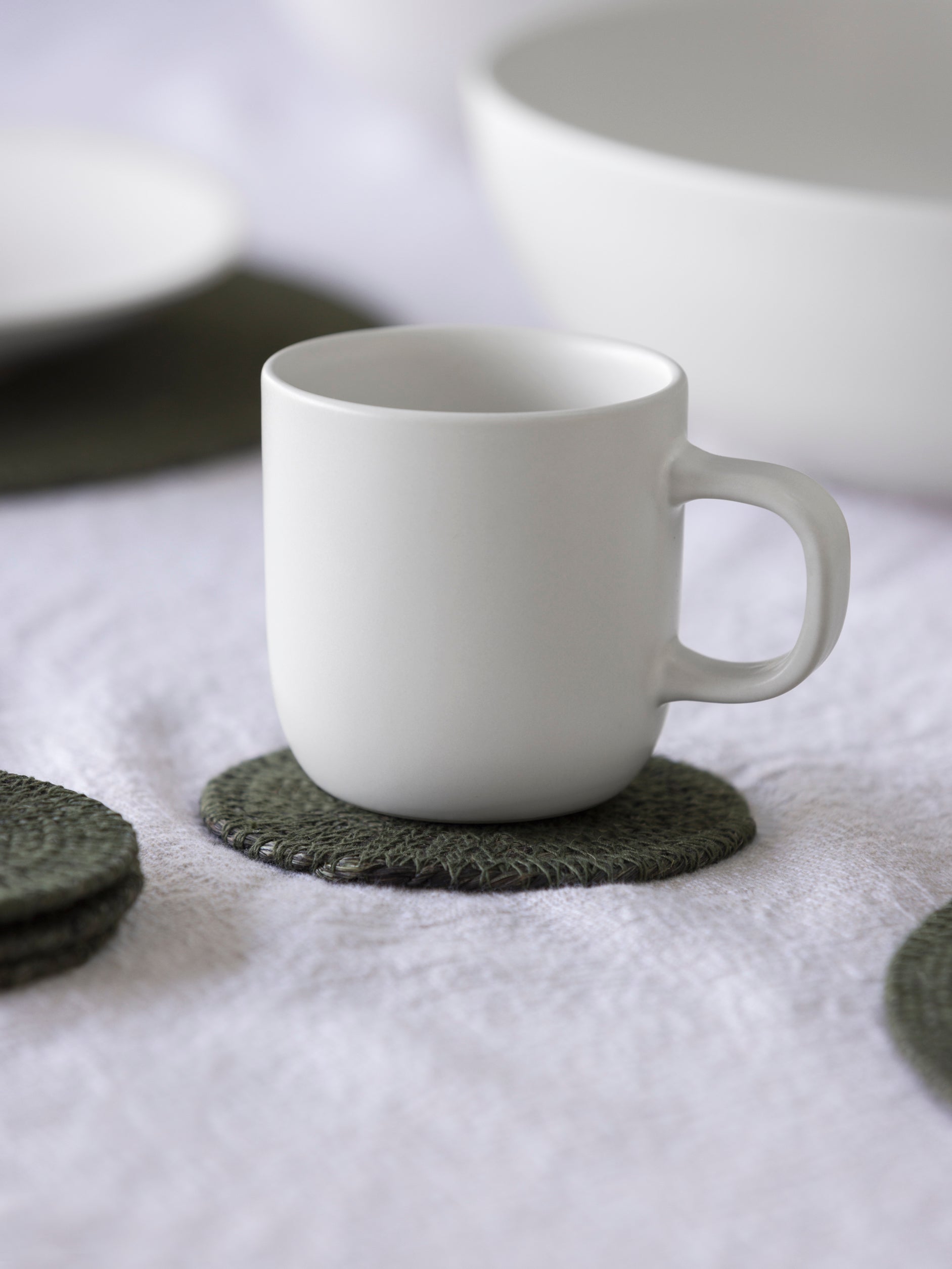 Stoneware Mug Set/4 None / None