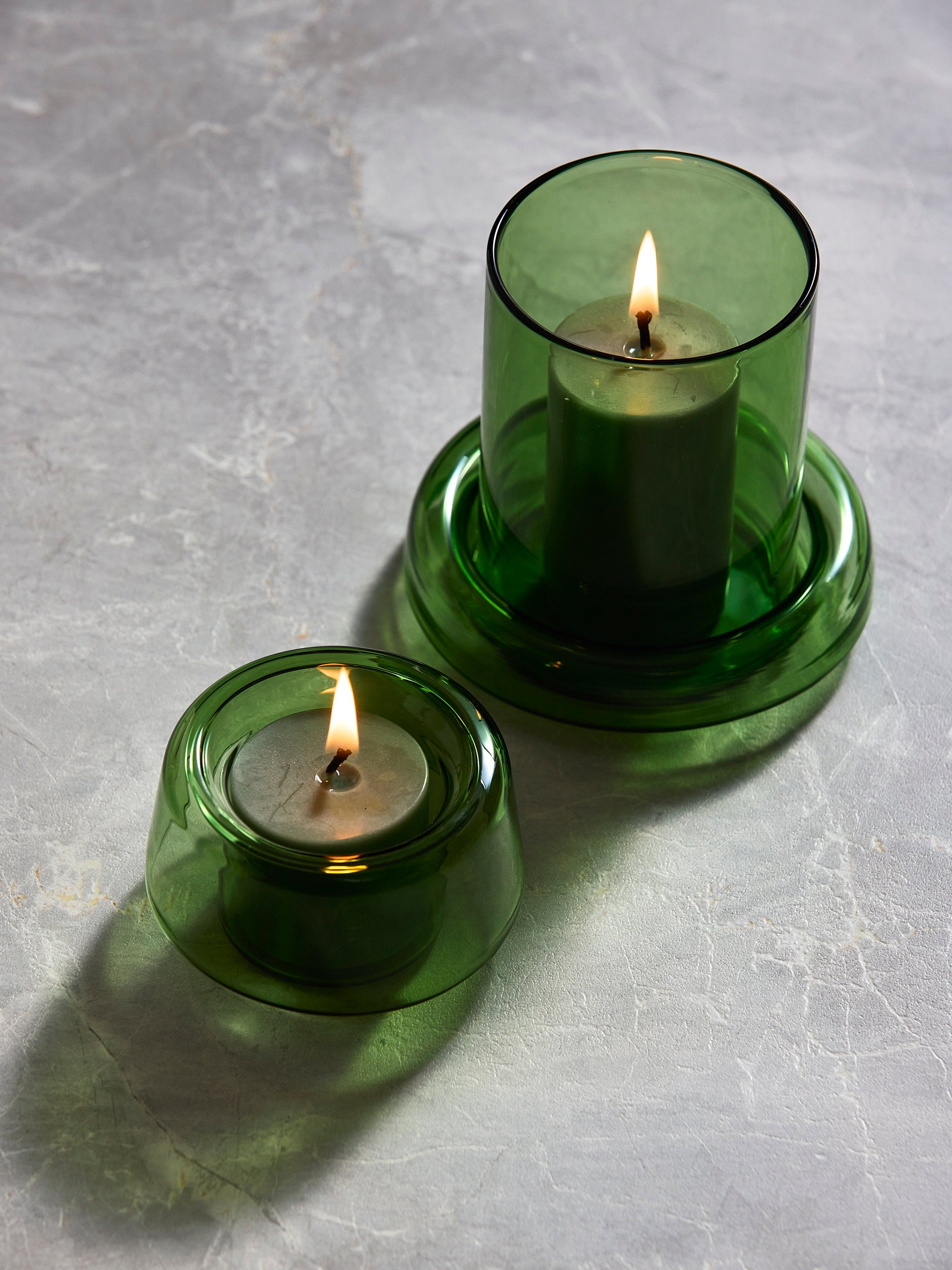 Pillar Candle Set/4 Forest / Small